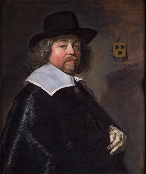 Joseph Coymans 1644 by Frans Hals (1582-1666) Wadsworth Athenaeum 1958.176